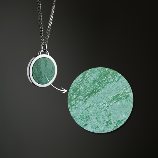 Disc Marble Green