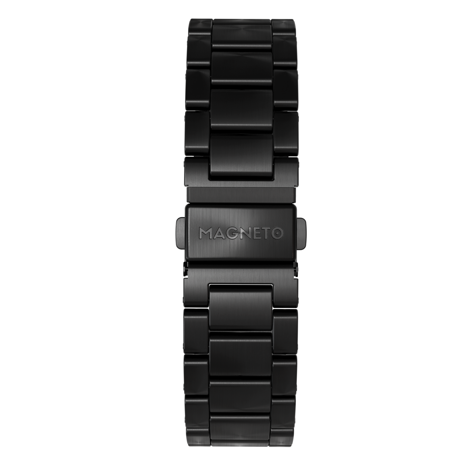 Magneto-Watch-Edelstahl-Schwarz-Front