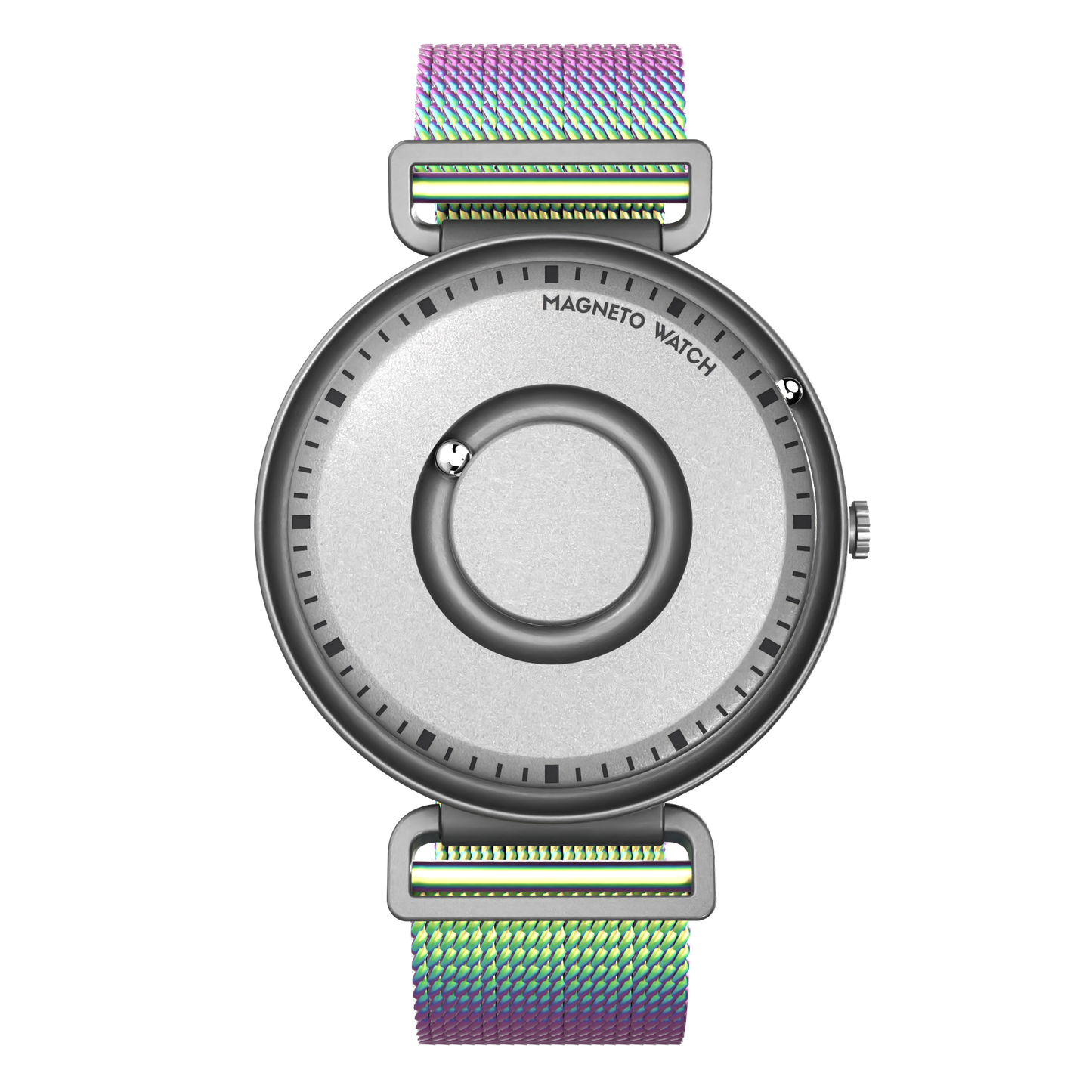 Fusion Silver bracelet en maille flip-flop