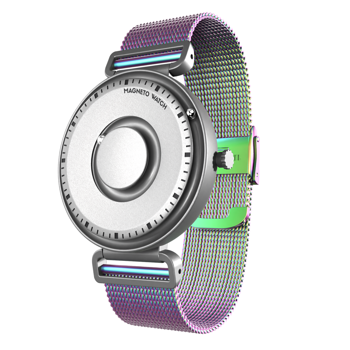 Fusion Silver bracelet en maille flip-flop