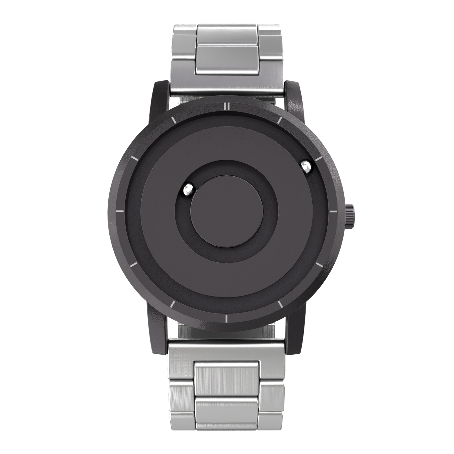 Jupiter Black Edelstahl Silber