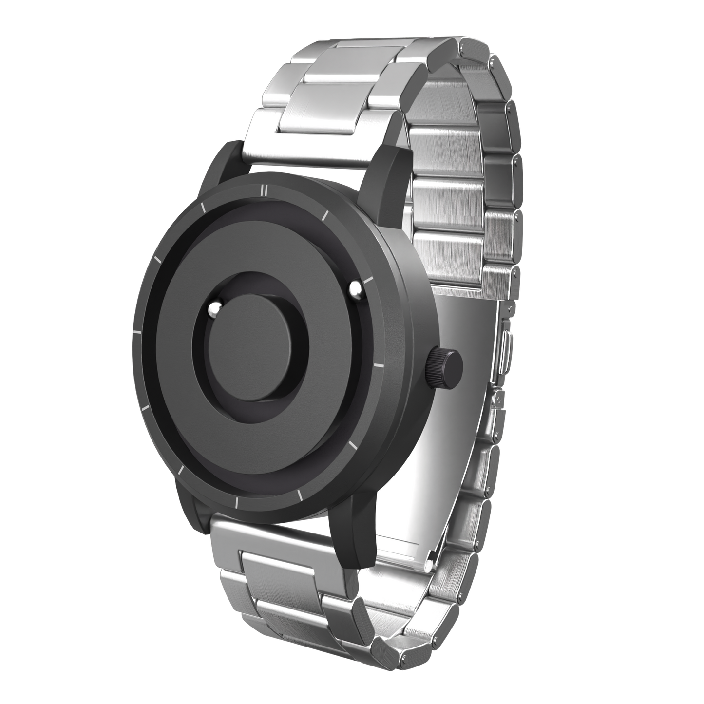 Jupiter Black Edelstahl Silber