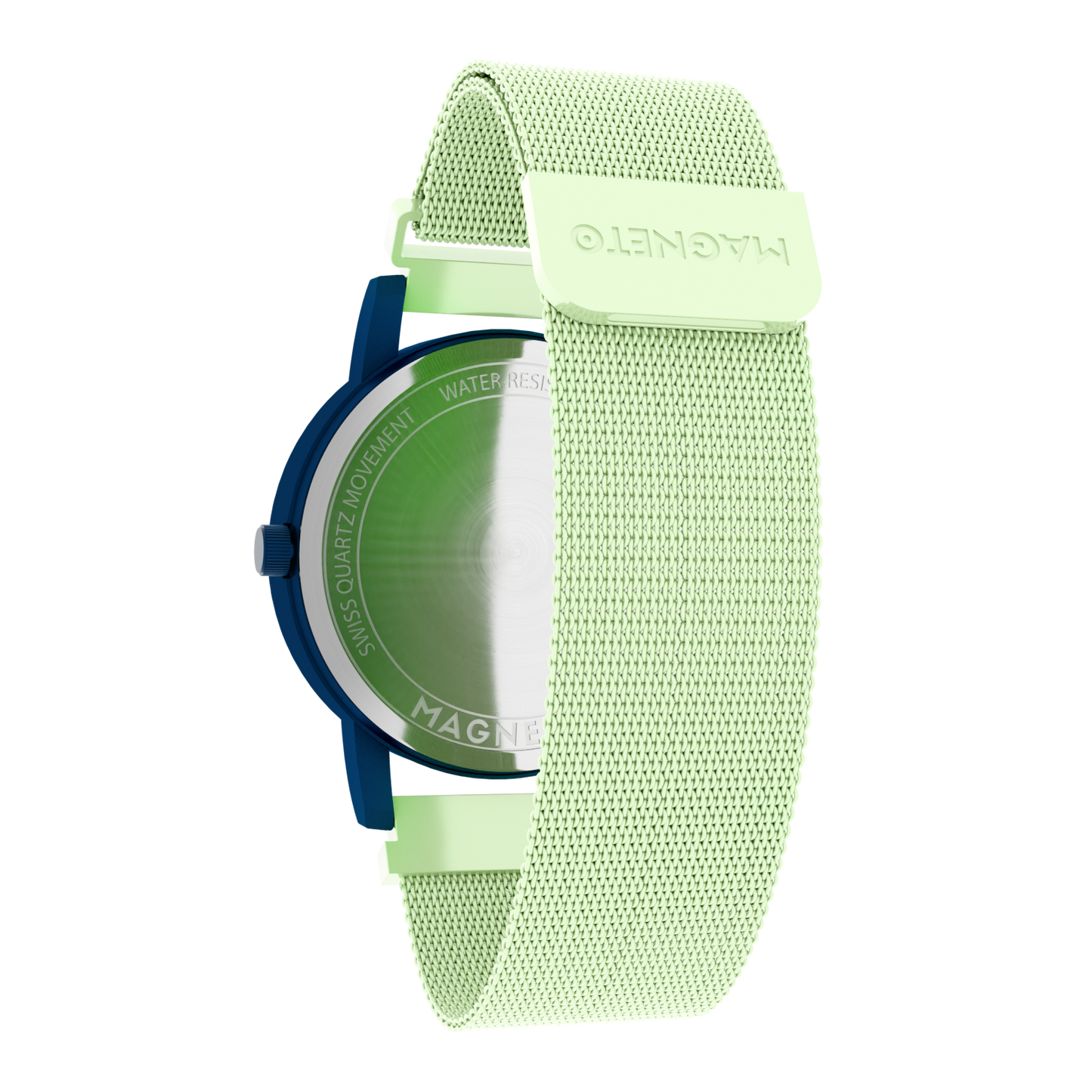 Jupiter Blue Maschenarmband Mint