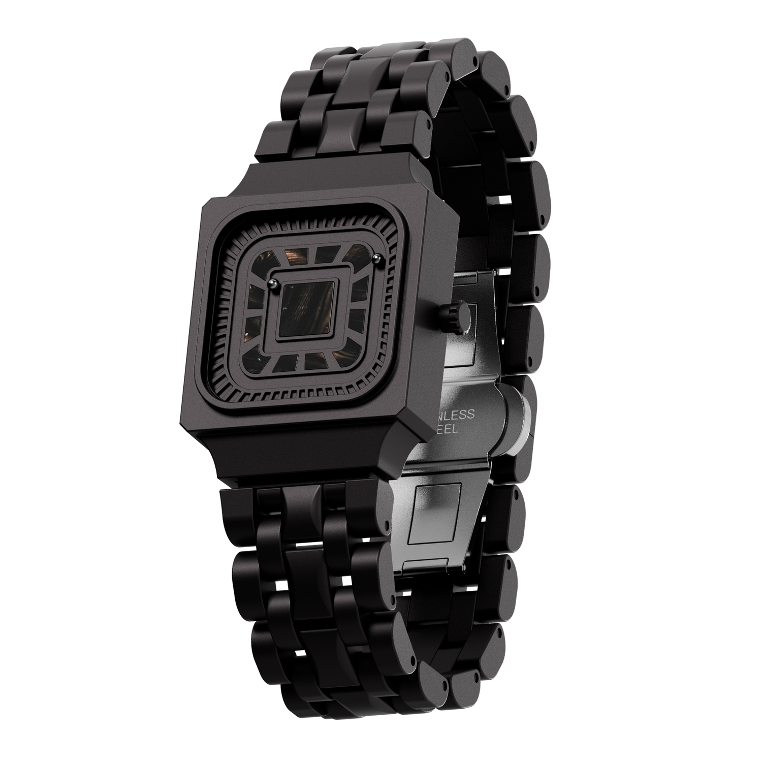 Square Resin Black