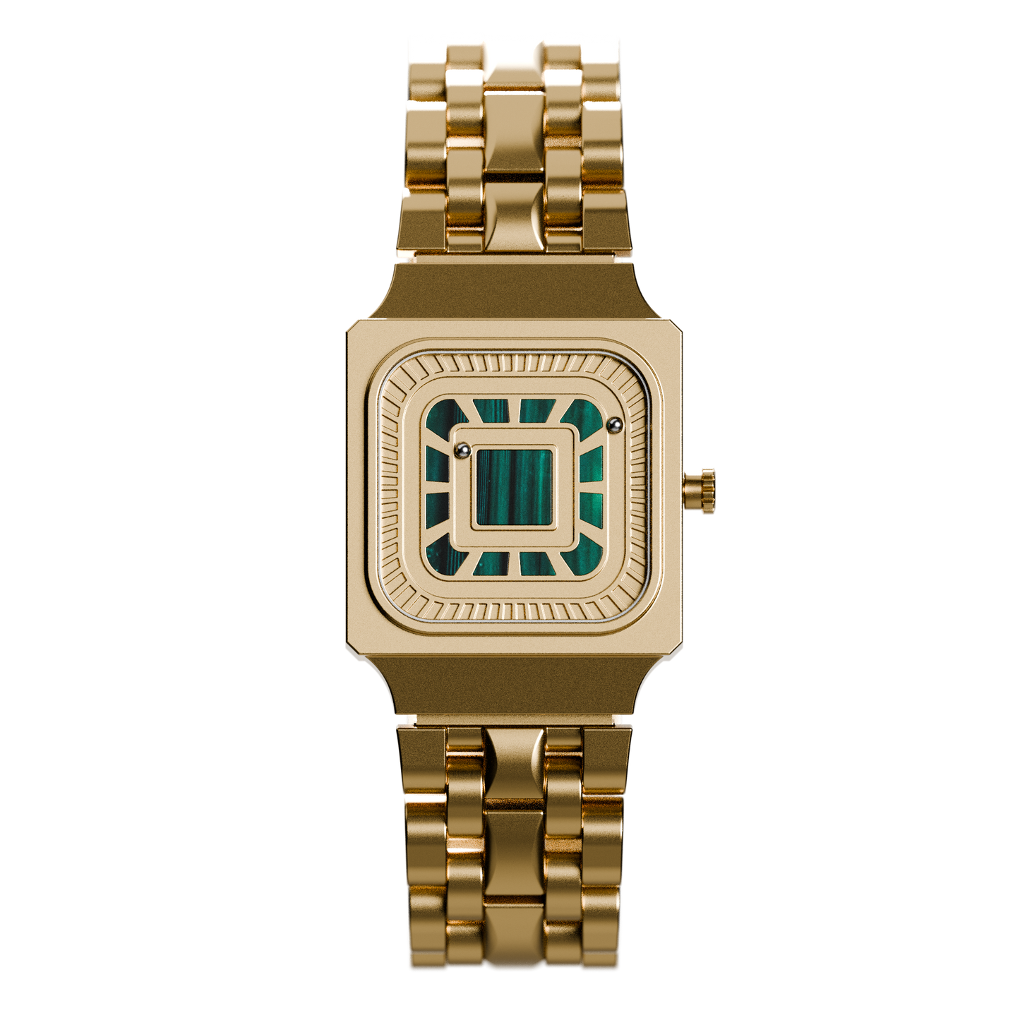 Square Resin Gold