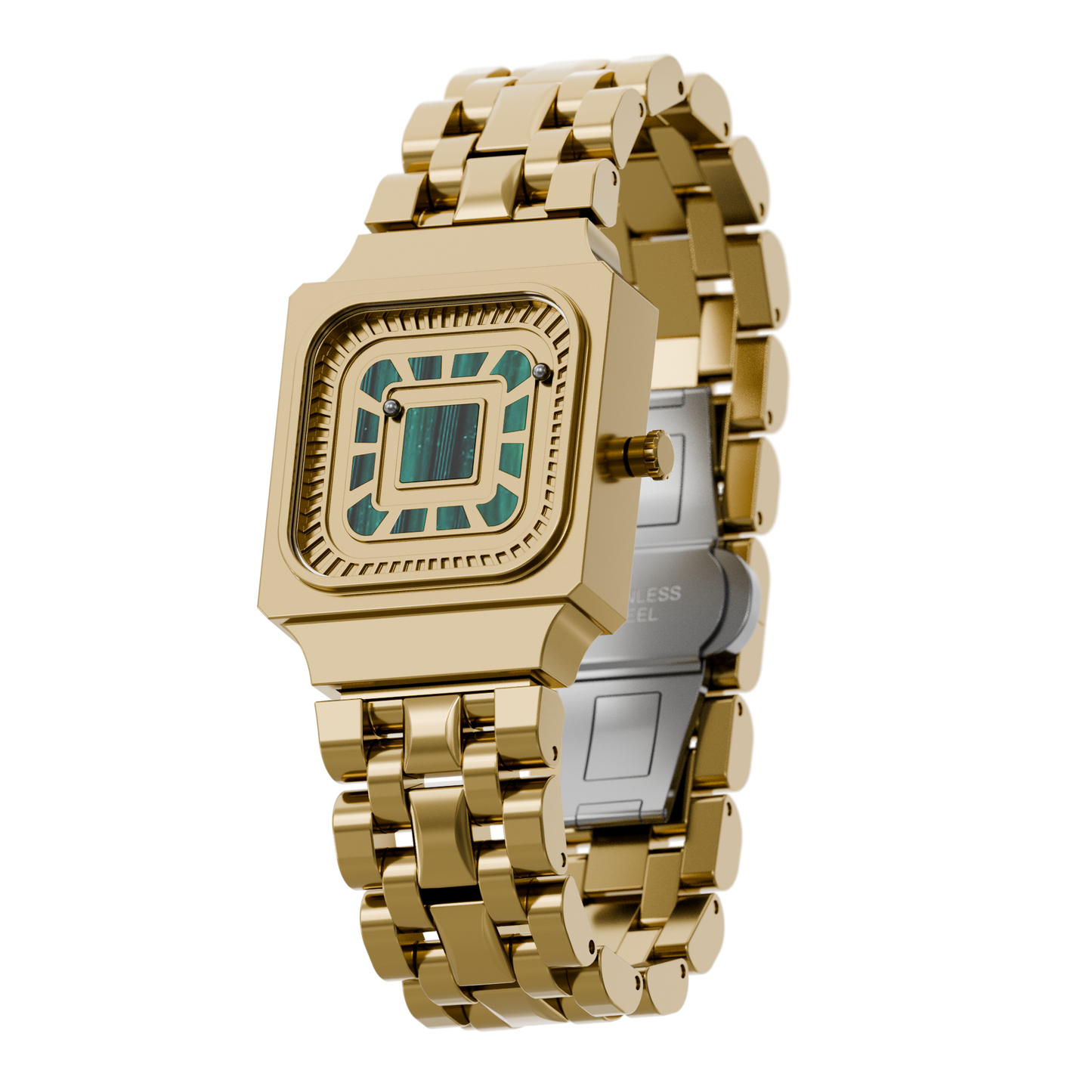 Square Resin Gold