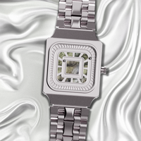 Square Resin Silver