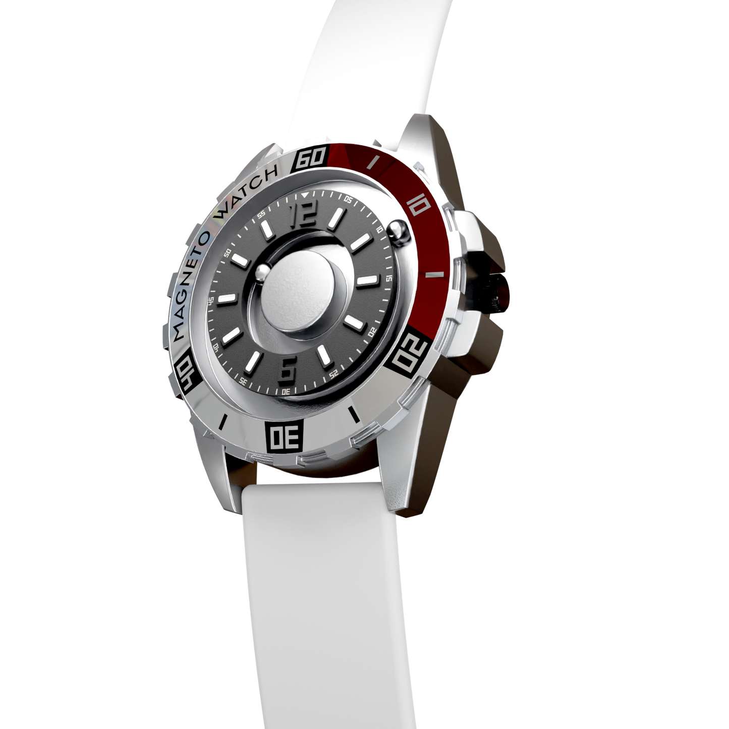 Magneto-Watch-Uranus-Silikon-Weiss-Side