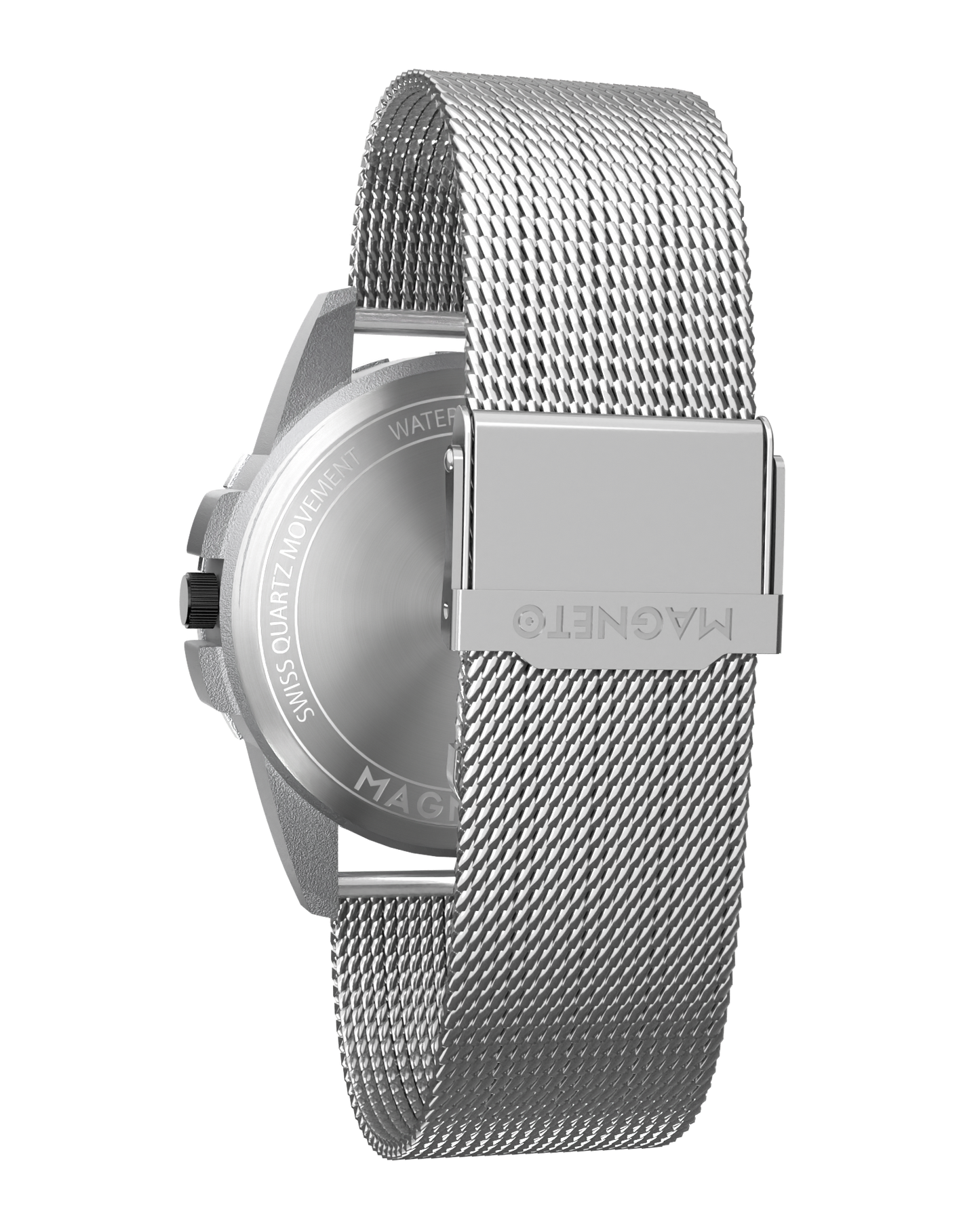 Magneto-Watch-Uranus-Silver-Milanaise-Silver-Back