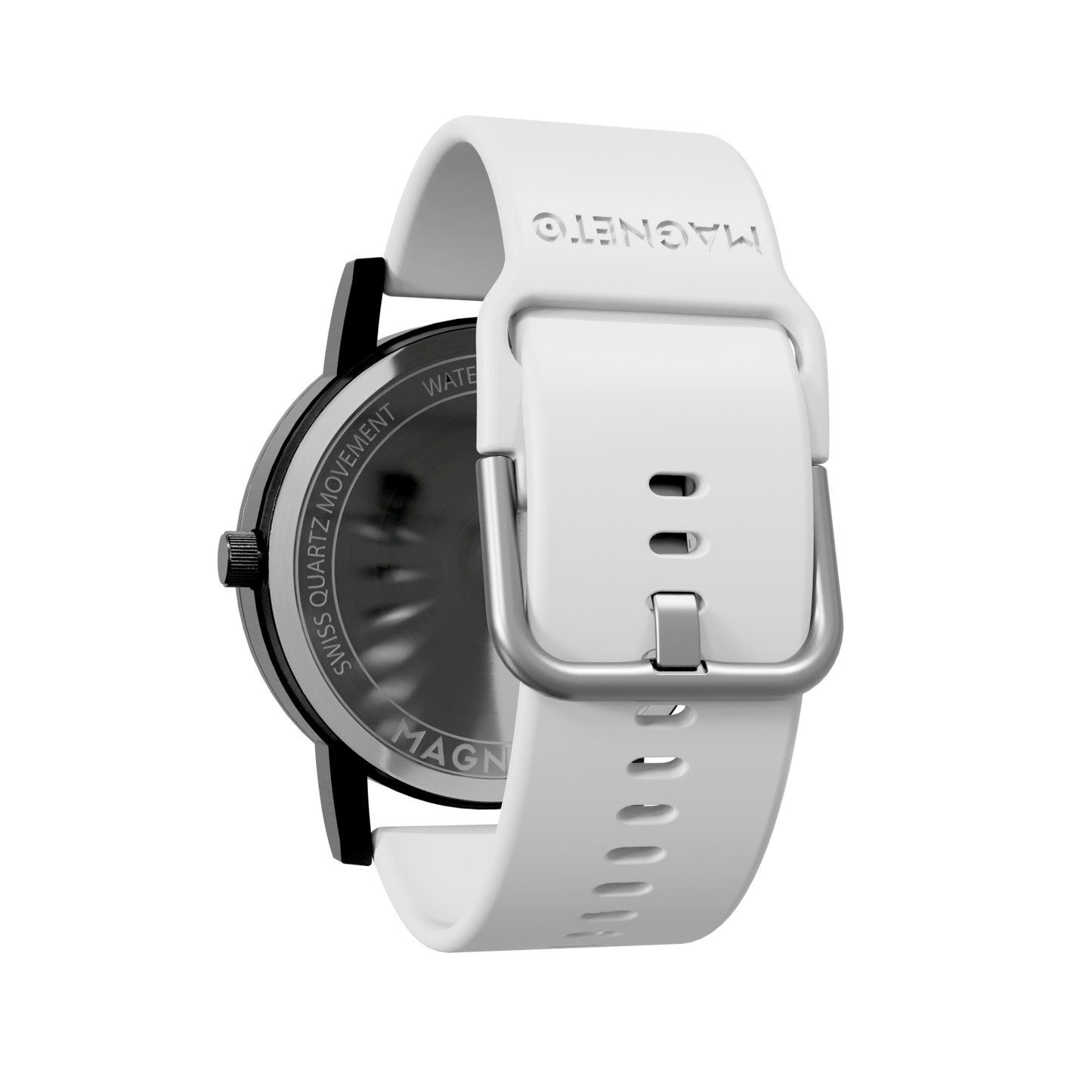 Magneto-Watch-Wave-Black-Silikon-Weiss-Back