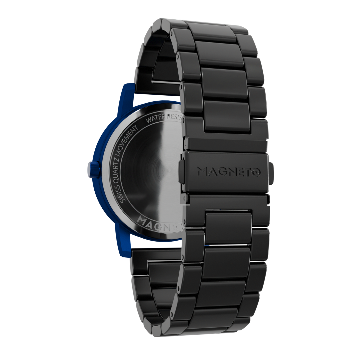 Magneto-Watch-Wave-Blue-Edelstahl-Schwarz-Back