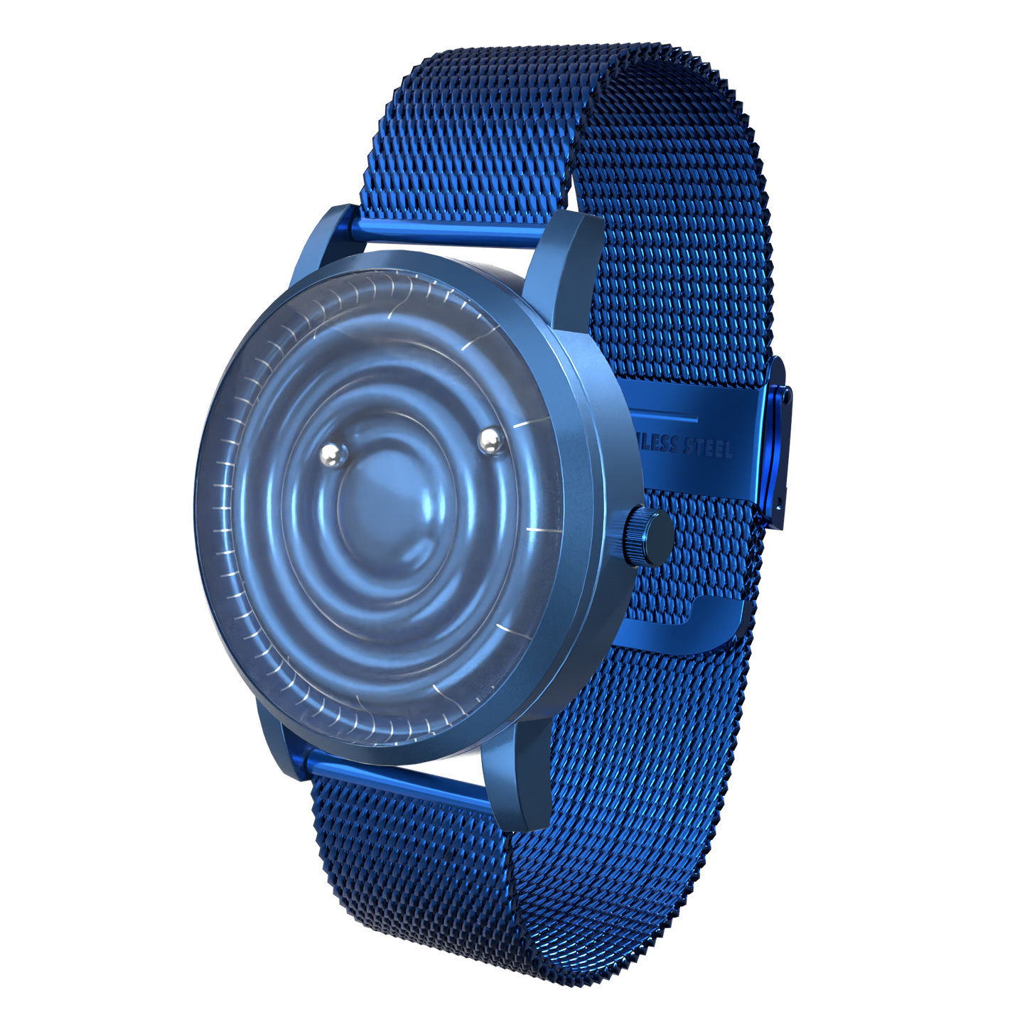 Wave Blue (mit Glas)