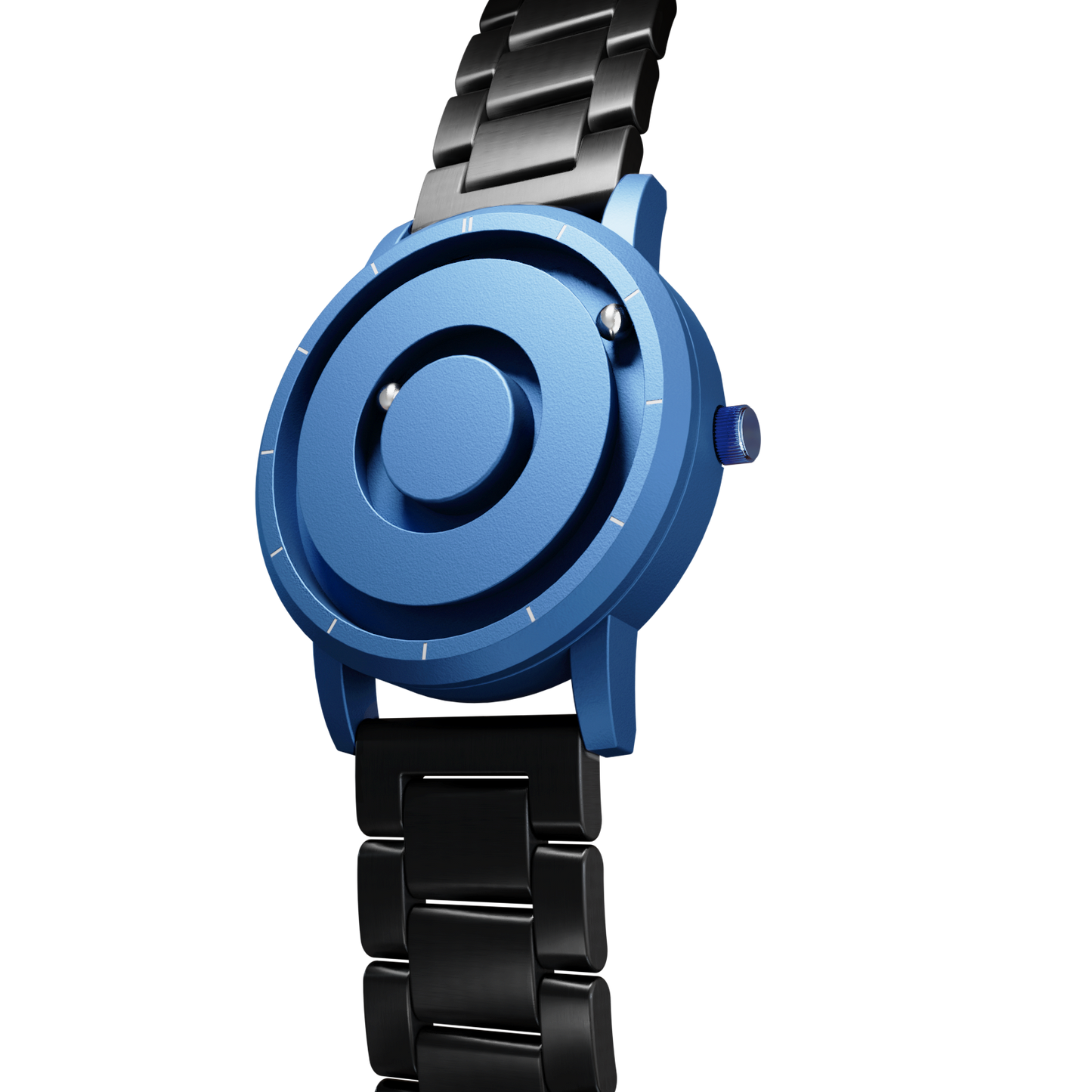 Magneto-Watch-Jupiter-Blue-Edelstahl-Schwarz-Side