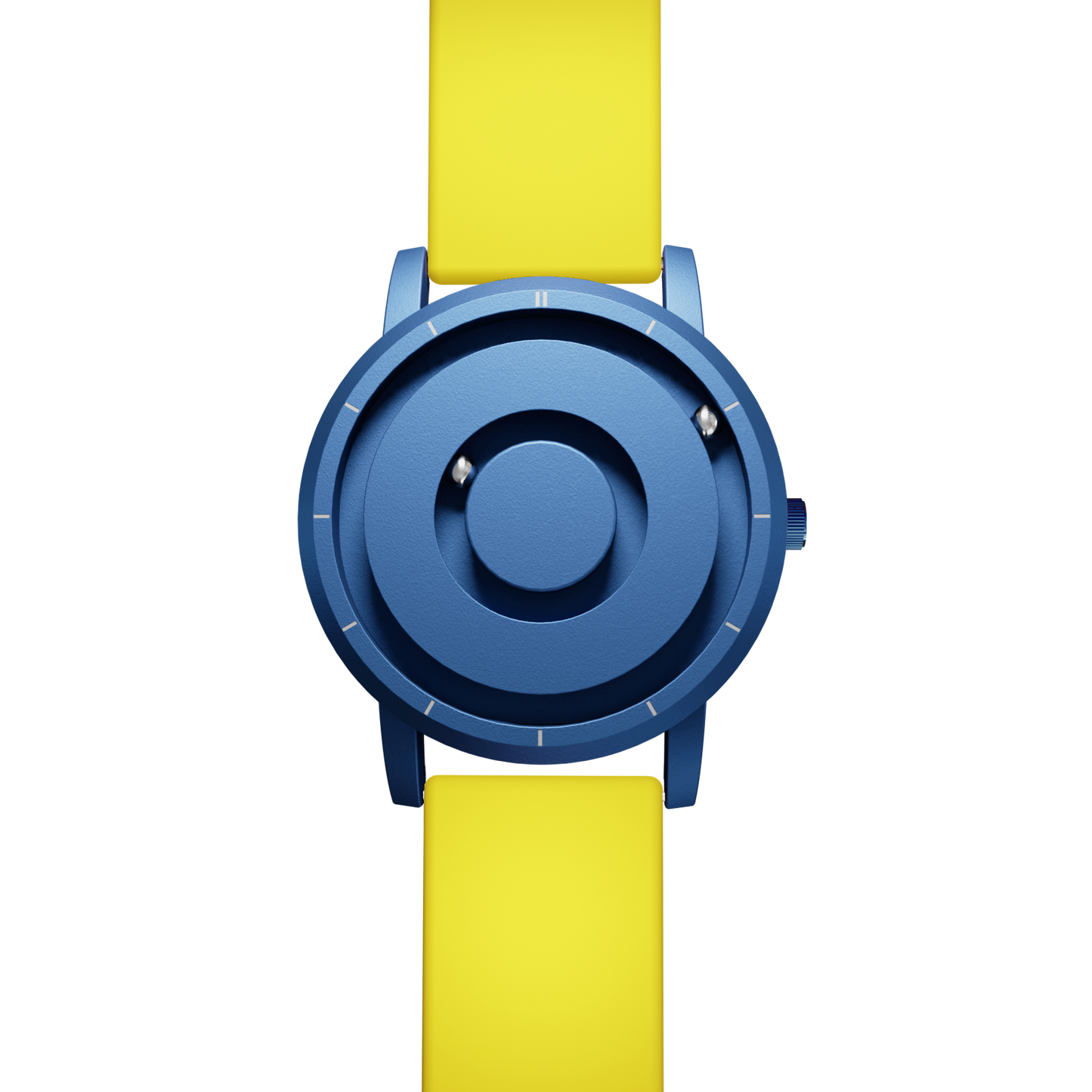 Magneto-Watch-Jupiter-Blue-Silikon-Gelb-Front