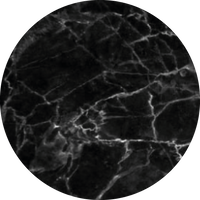 Disc Marble Black