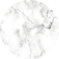 Disc Marble White