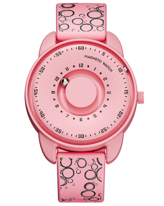 Magneto-Watch-Bubbles-Pink-Front