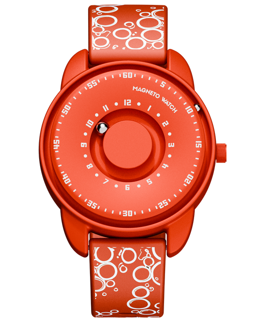 Magneto-Watch-Bubbles-Red-Front