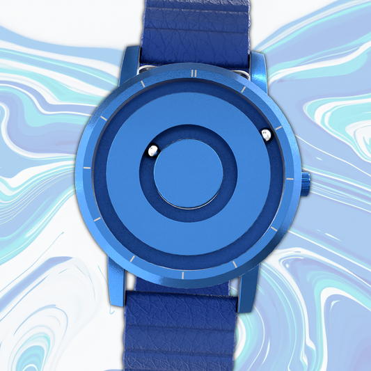 Jupiter Blue synthetic leather magnetic blue