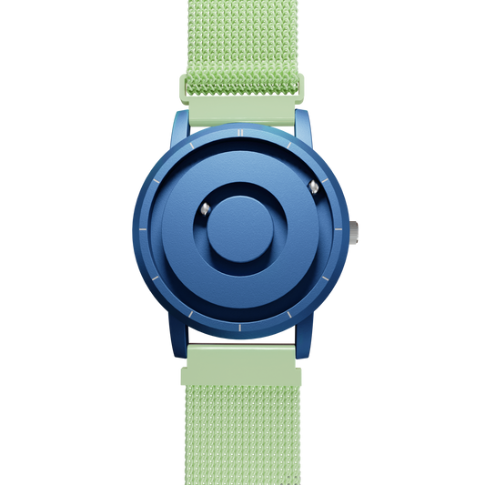 Dom Herren Quarz Magnetuhr, Mode Nylonband Wasserdichte Uhr