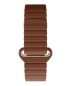 Synthetic Leather Magnetic Brown