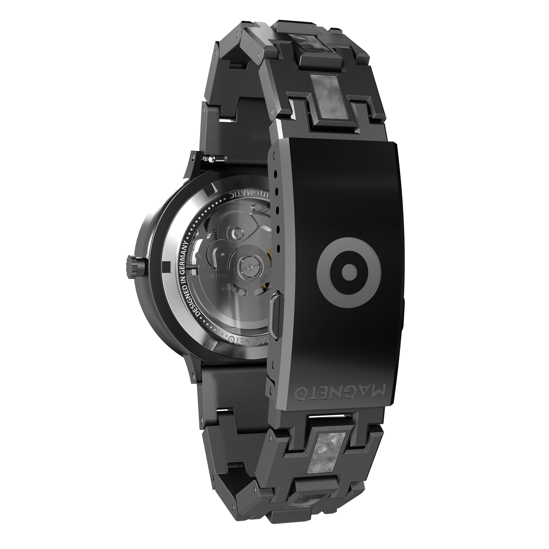 Magneto-Watch-Marble-Black-Back