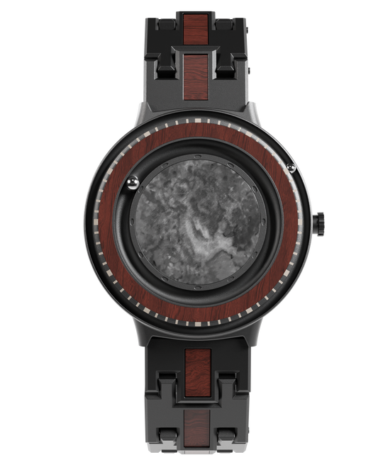 Magneto-Watch-Marble-Wood-Front