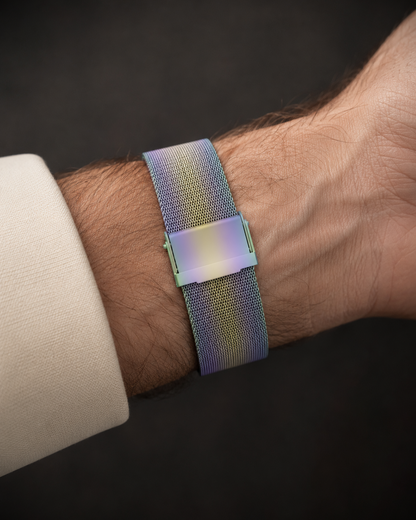 Magneto-Watch-Maschenarmband-Sicherheitsverschluss-Flip-Flop-Lifestyle