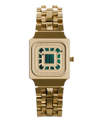 Square Resin Gold