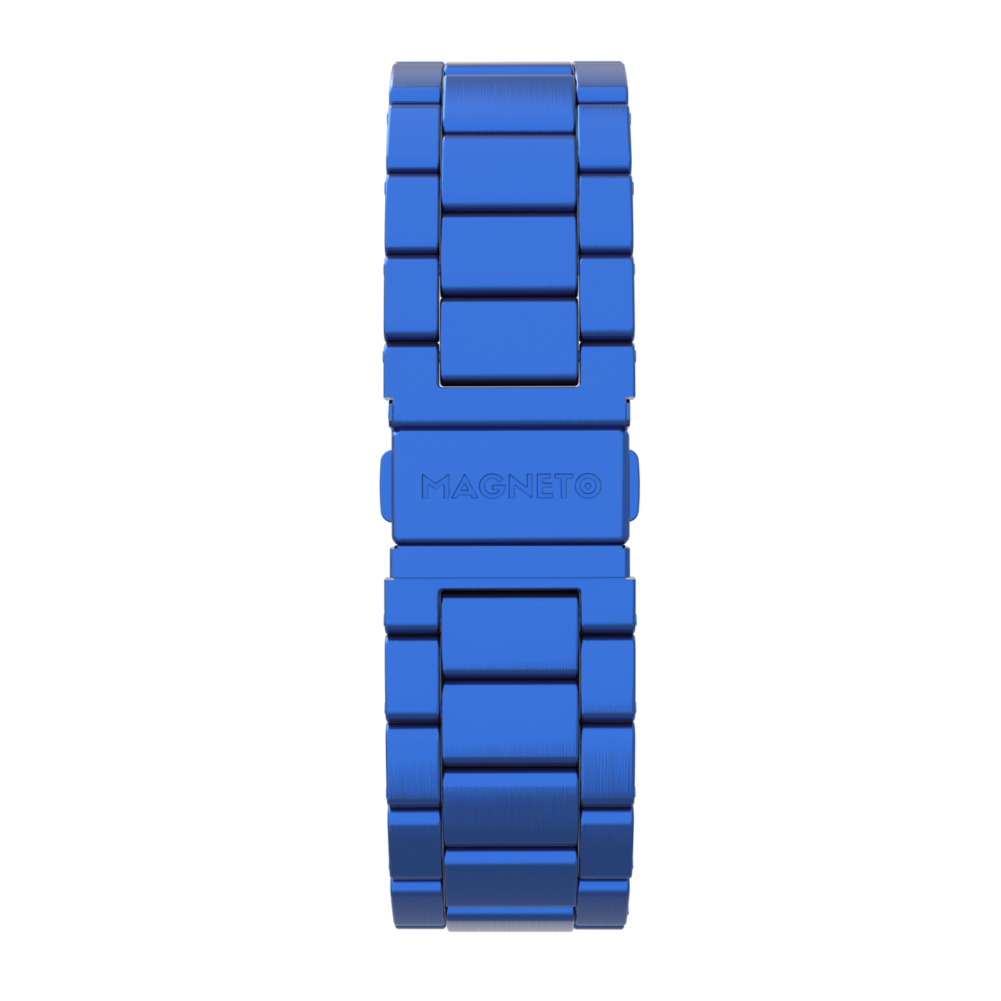 Bracelet en acier inoxydable bleu