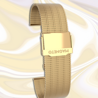 Mesh Safety Clasp Gold