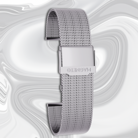 Bracelet en maille argent (Bella)