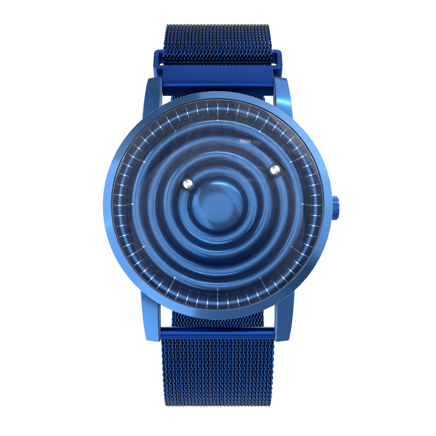 Wave Blue mesh magnetic blue (with glass)