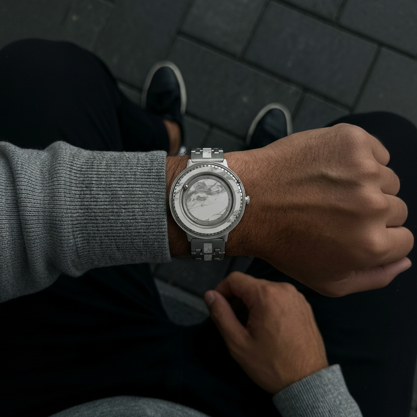 Marble-White-Automatik-Lifestyle-Grey