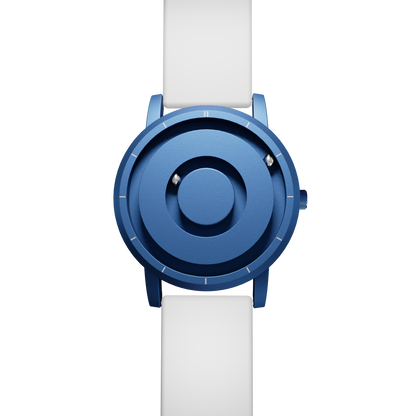 Magneto-Watch-Jupiter-Blue-Silikon-Weiss-Front