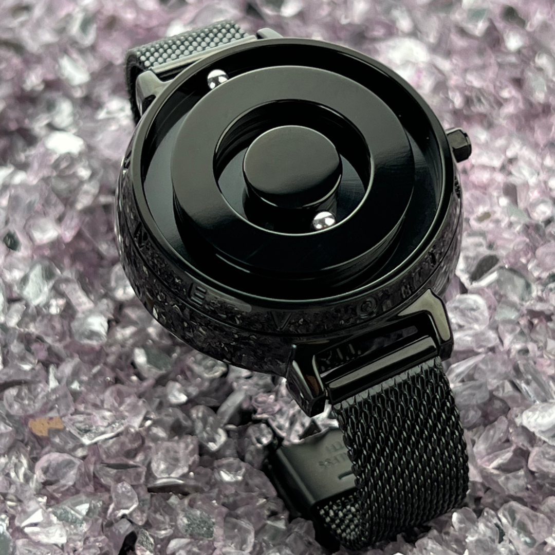 MAGNETO Venus Black Armbanduhr für Damen – Magneto Watch