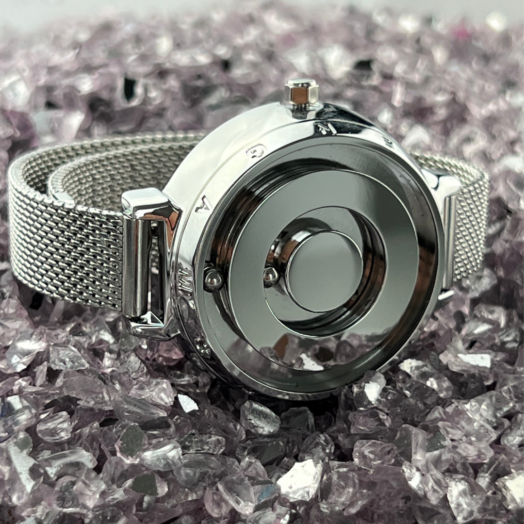 MAGNETO Venus Silver Armbanduhr für Damen – Magneto Watch