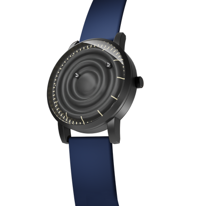 Magneto-Watch-Wave-Black-Silikon-Blau-Side