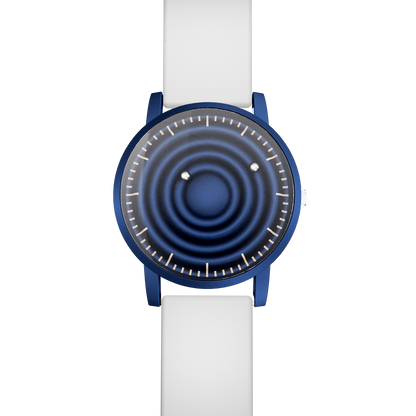Magneto-Watch-Wave-Blue-Silikon-Weiss-Front